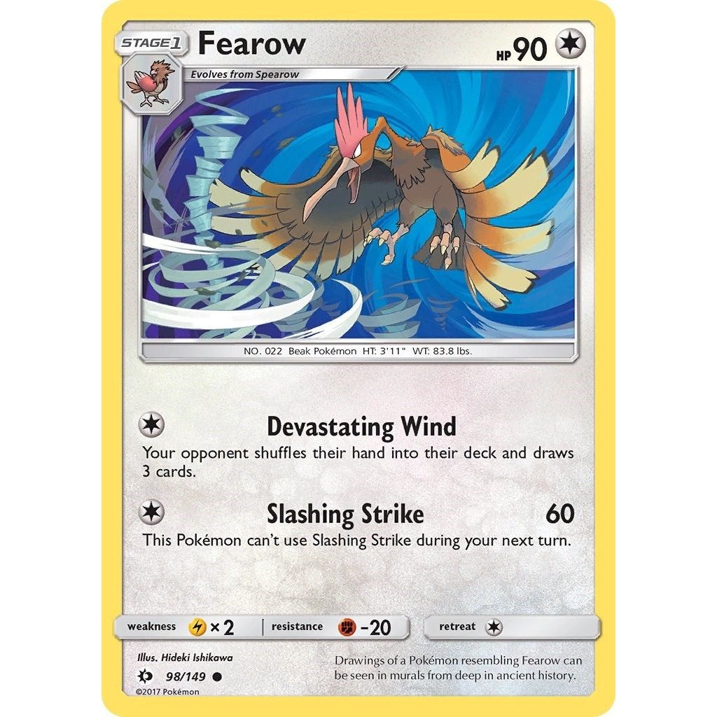 Image for Fearow (98/149) (SM01) - Pokemon