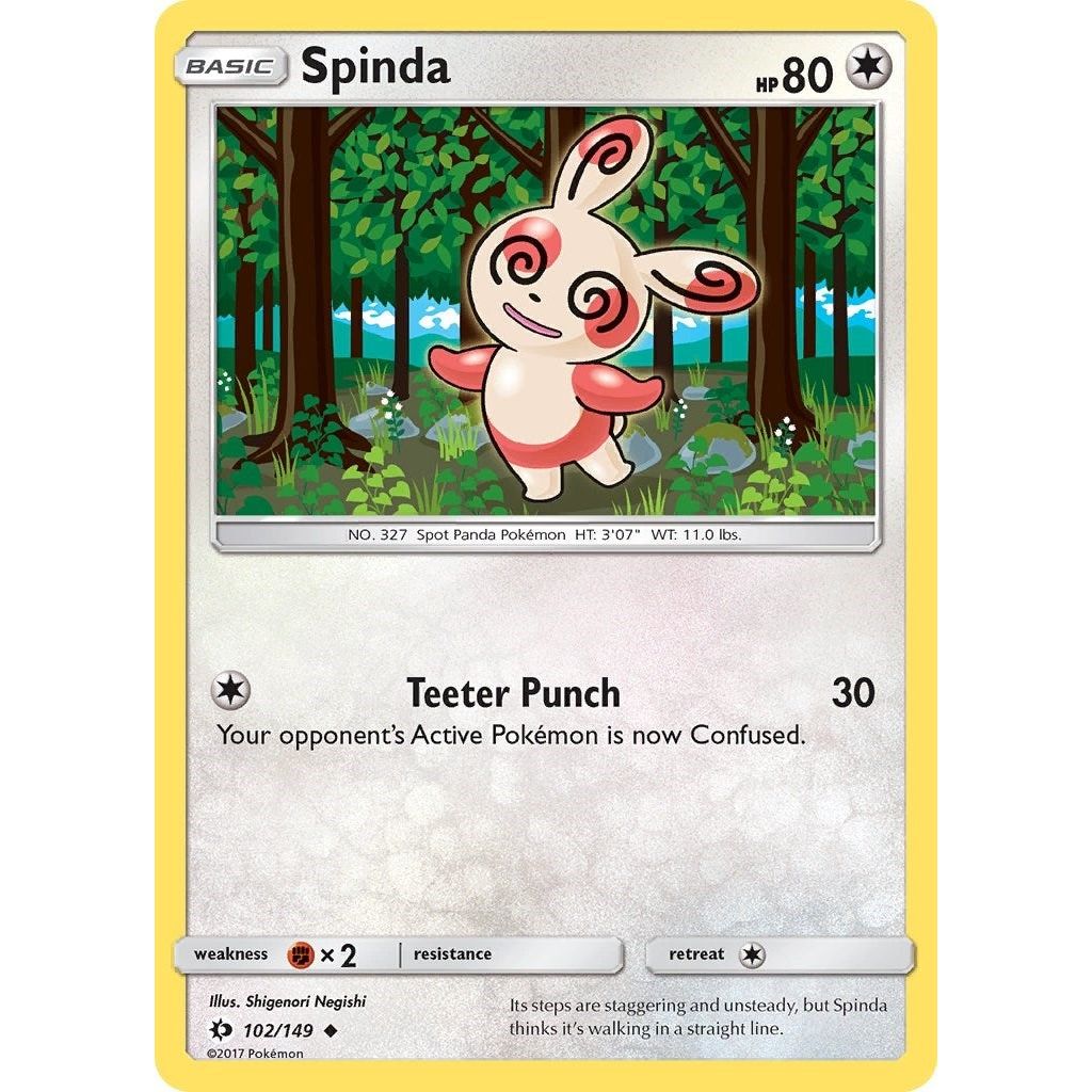 Image for Spinda (102/149) (SM01) - Pokemon