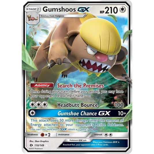 Image for Gumshoos GX (110/149) (SM01) - Pokemon