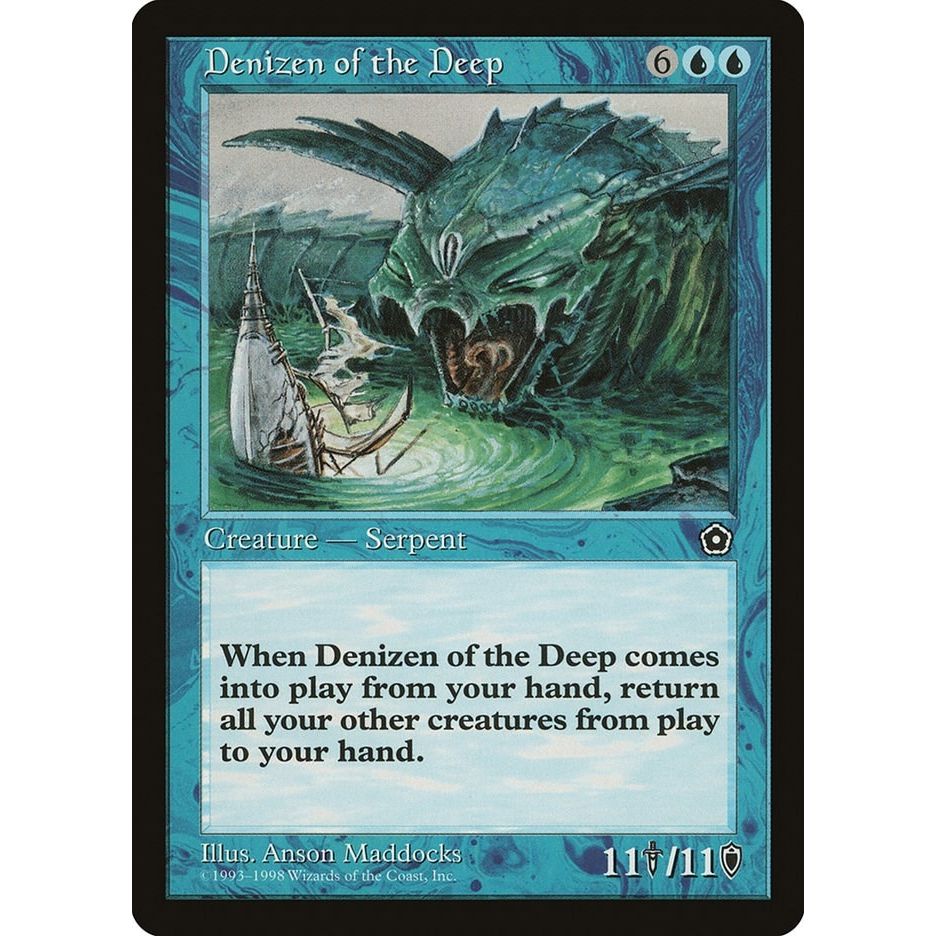 Image for Denizen of the Deep (P02) - Magic: The Gathering