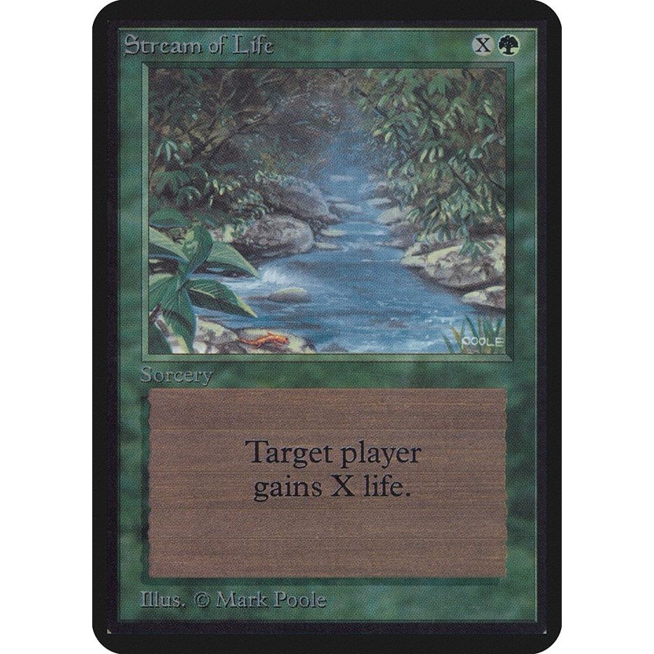 Image for Stream of Life (LEA) - Magic: The Gathering