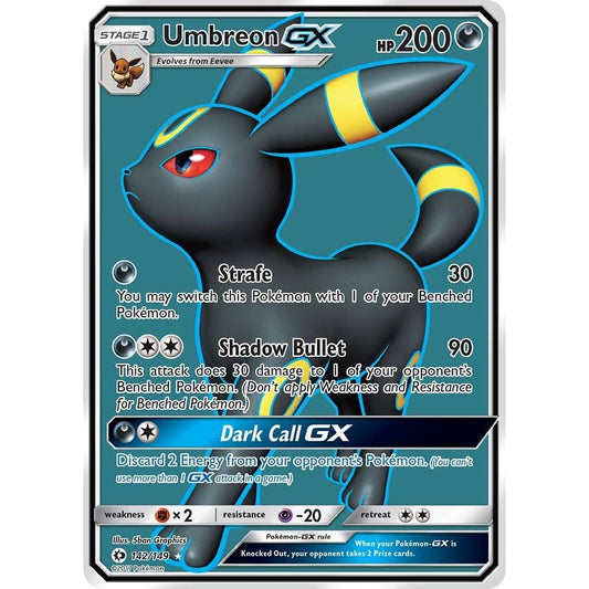 Image for Umbreon GX (Full Art) (142/149) (SM01) - Pokemon