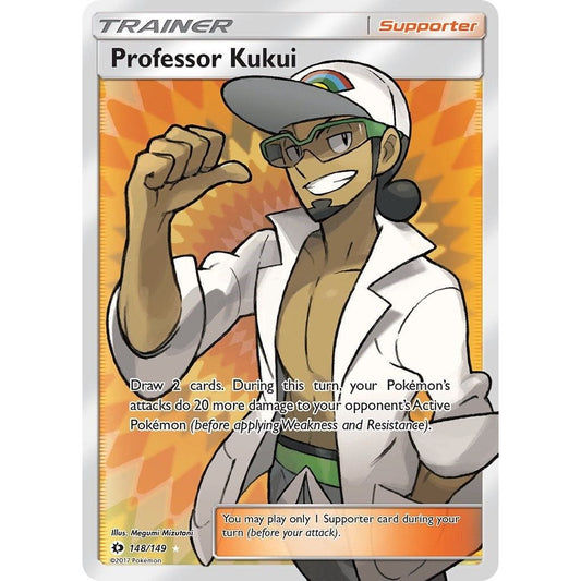 Image for Professor Kukui (Full Art) (148/149) (SM01) - Pokemon