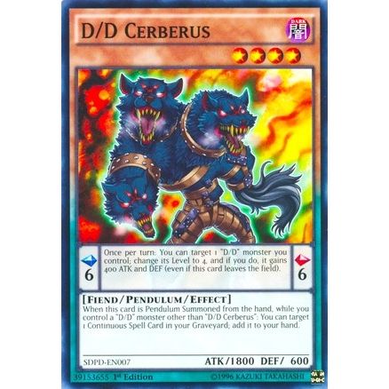 Image for D/D Cerberus (SDPD-EN007) (SDPD) - YuGiOh