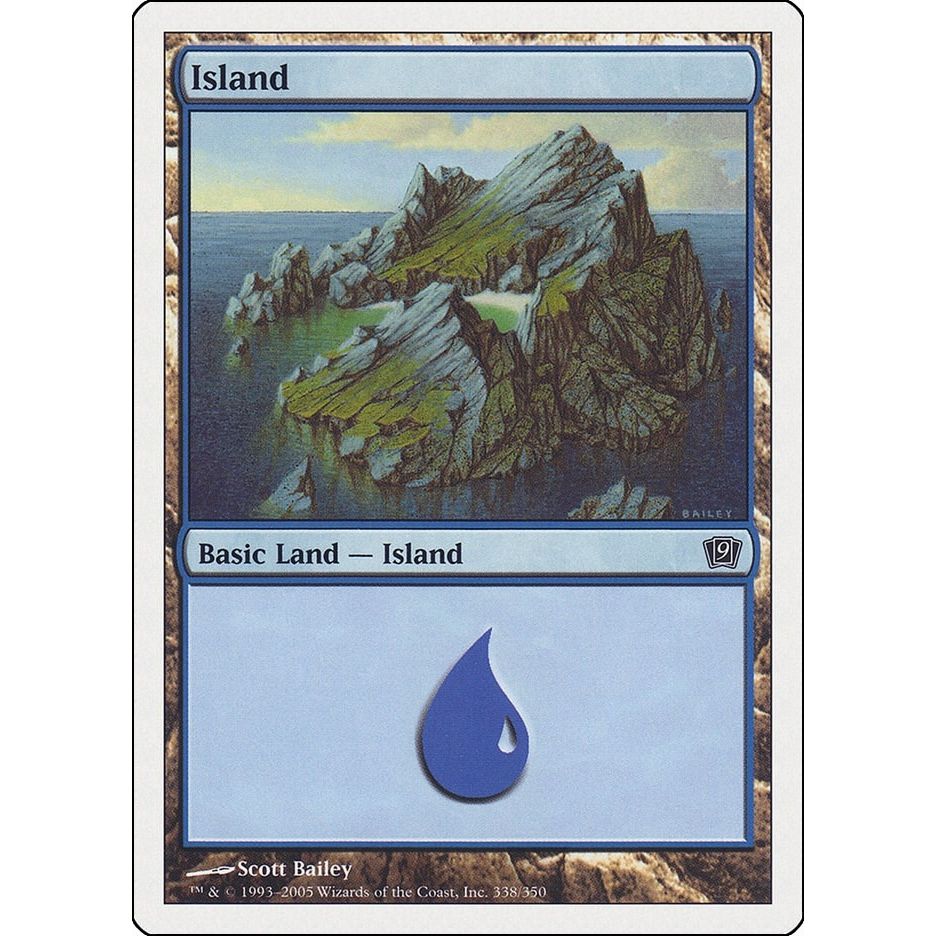 Image for Island (338) (338) (9ED) - Magic: The Gathering