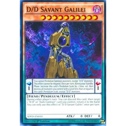 Image for D/D Savant Galilei (SDPD-EN010) (SDPD) - YuGiOh