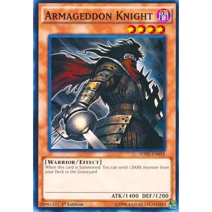 Image for Armageddon Knight (SDPD-EN018) (SDPD) - YuGiOh