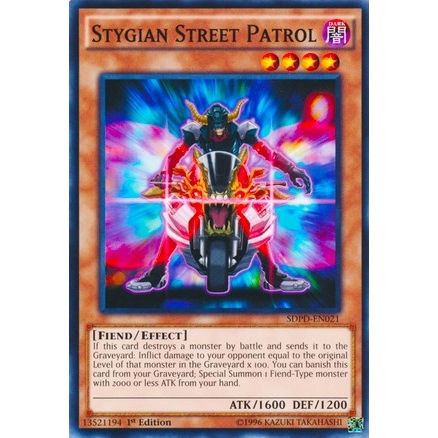 Image for Stygian Street Patrol (SDPD-EN021) (SDPD) - YuGiOh