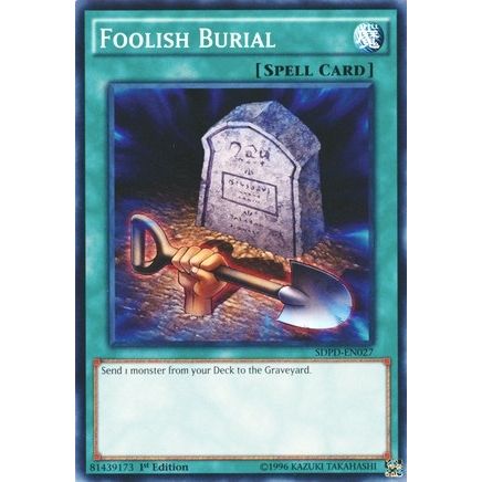 Image for Foolish Burial (SDPD-EN027) (SDPD) - YuGiOh