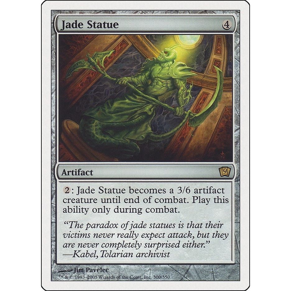Image for Jade Statue (300) (9ED) - Magic: The Gathering