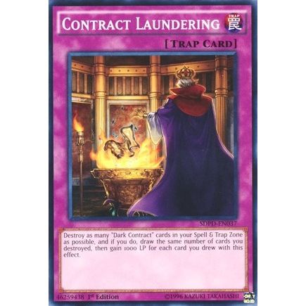 Image for Contract Laundering (SDPD-EN037) (SDPD) - YuGiOh