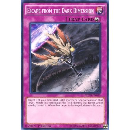 Image for Escape from the Dark Dimension (SDPD-EN039) (SDPD) - YuGiOh