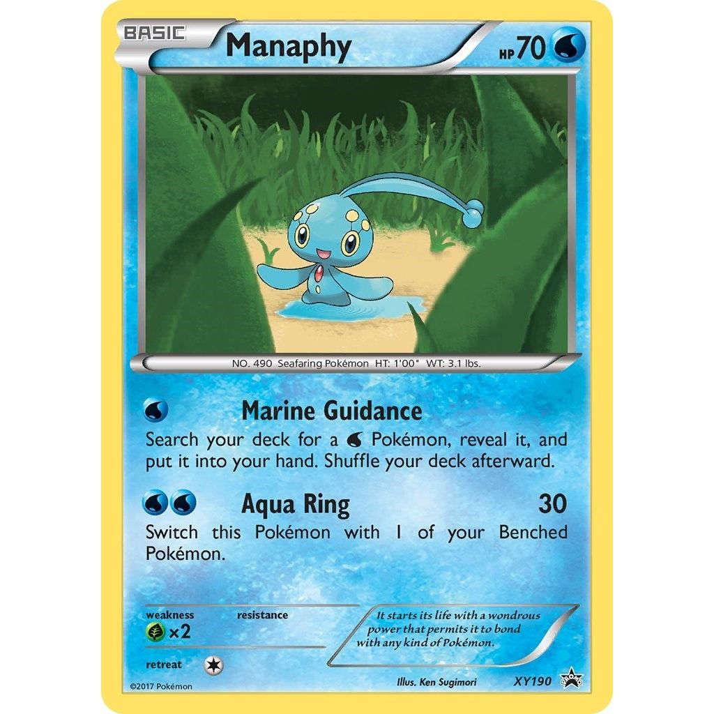 Image for Manaphy - XY190 (XY190) (PR) - Pokemon