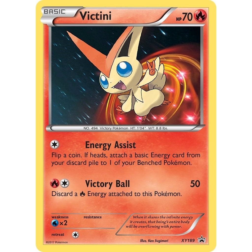 Image for Victini - XY189 (XY189) (PR) - Pokemon