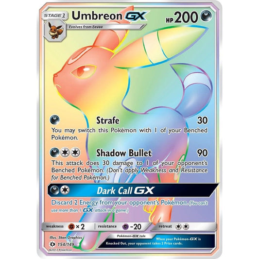 Image for Umbreon GX (Secret) (154/149) (SM01) - Pokemon