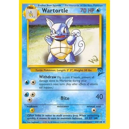 Image for Wartortle [W Stamped] (063/130) (PR) - Pokemon