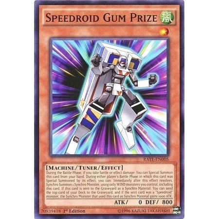Image for Speedroid Gum Prize (RATE-EN005) (RATE) - YuGiOh