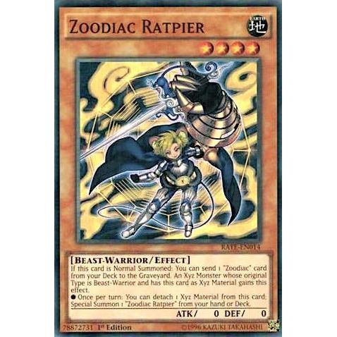 Image for Zoodiac Ratpier (RATE-EN014) (RATE) - YuGiOh