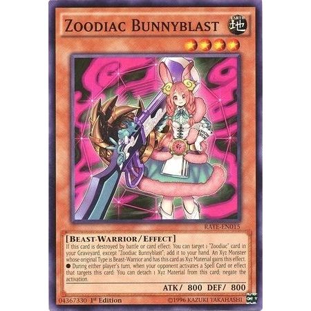 Image for Zoodiac Bunnyblast (RATE-EN015) (RATE) - YuGiOh