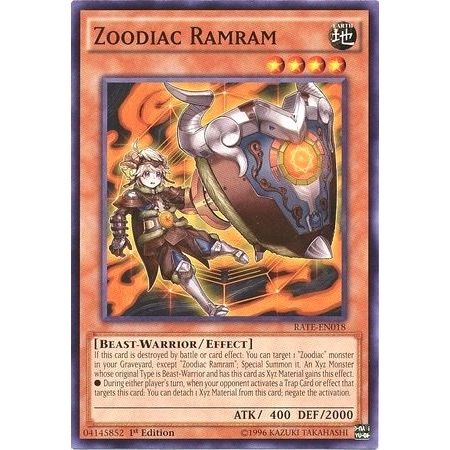 Image for Zoodiac Ramram (RATE-EN018) (RATE) - YuGiOh