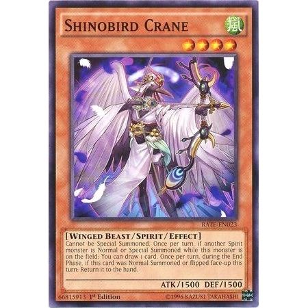 Image for Shinobird Crane (RATE-EN023) (RATE) - YuGiOh
