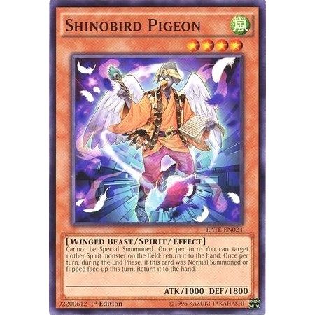 Image for Shinobird Pigeon (RATE-EN024) (RATE) - YuGiOh