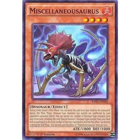 Image for Miscellaneousaurus (RATE-EN028) (RATE) - YuGiOh
