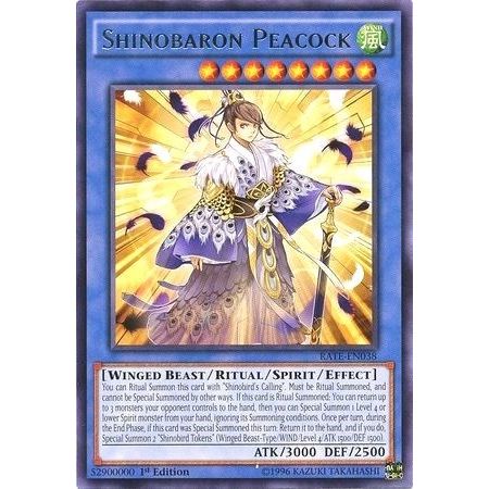 Image for Shinobaron Peacock (RATE-EN038) (RATE) - YuGiOh