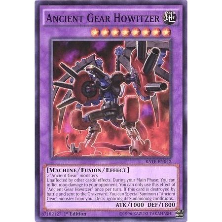 Image for Ancient Gear Howitzer (RATE-EN042) (RATE) - YuGiOh