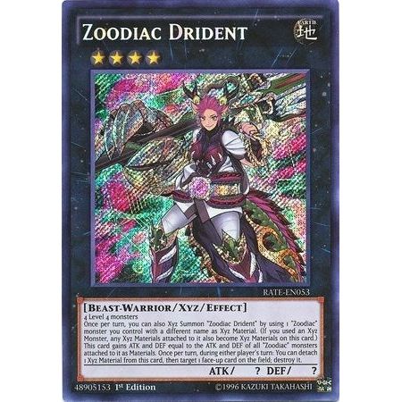 Image for Zoodiac Drident (RATE-EN053) (RATE) - YuGiOh