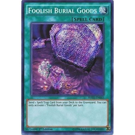 Image for Foolish Burial Goods (RATE-EN065) (RATE) - YuGiOh