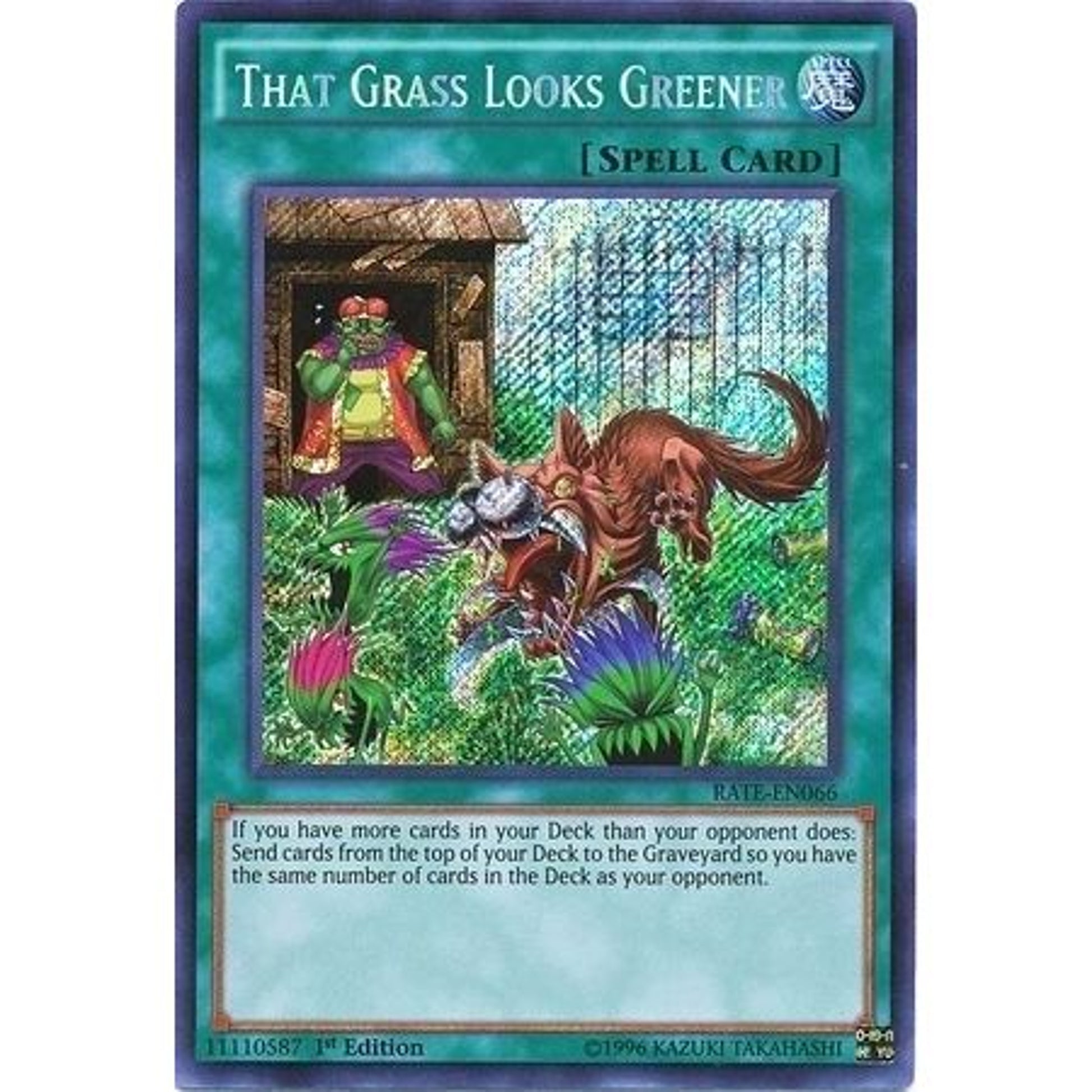 Image for That Grass Looks Greener (RATE-EN066) (RATE) - YuGiOh