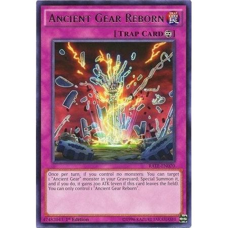 Image for Ancient Gear Reborn (RATE-EN070) (RATE) - YuGiOh
