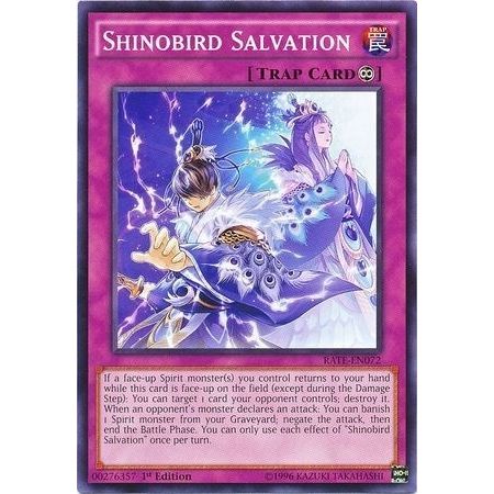 Image for Shinobird Salvation (RATE-EN072) (RATE) - YuGiOh