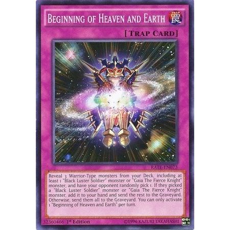 Image for Beginning of Heaven and Earth (RATE-EN073) (RATE) - YuGiOh