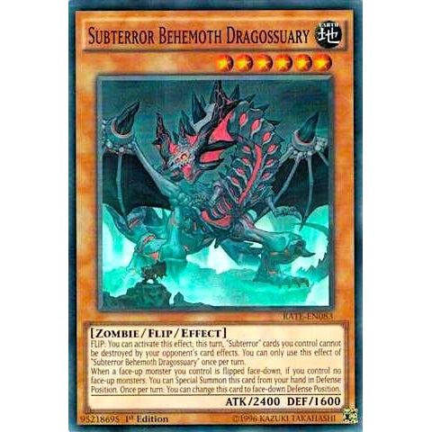 Image for Subterror Behemoth Dragossuary (RATE-EN083) (RATE) - YuGiOh