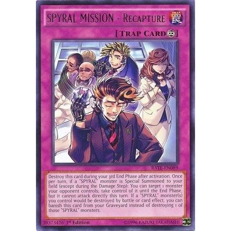 Image for SPYRAL MISSION - Recapture (RATE-EN089) (RATE) - YuGiOh