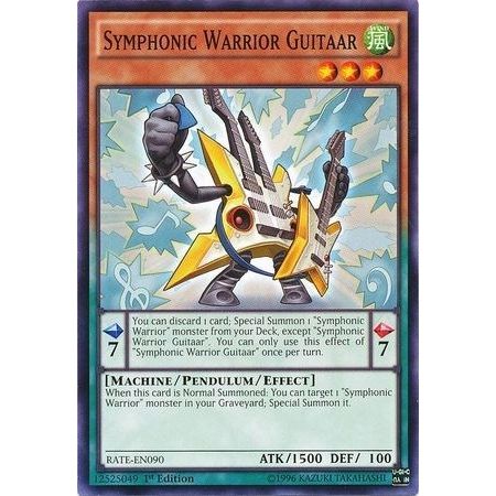 Image for Symphonic Warrior Guitaar (RATE-EN090) (RATE) - YuGiOh