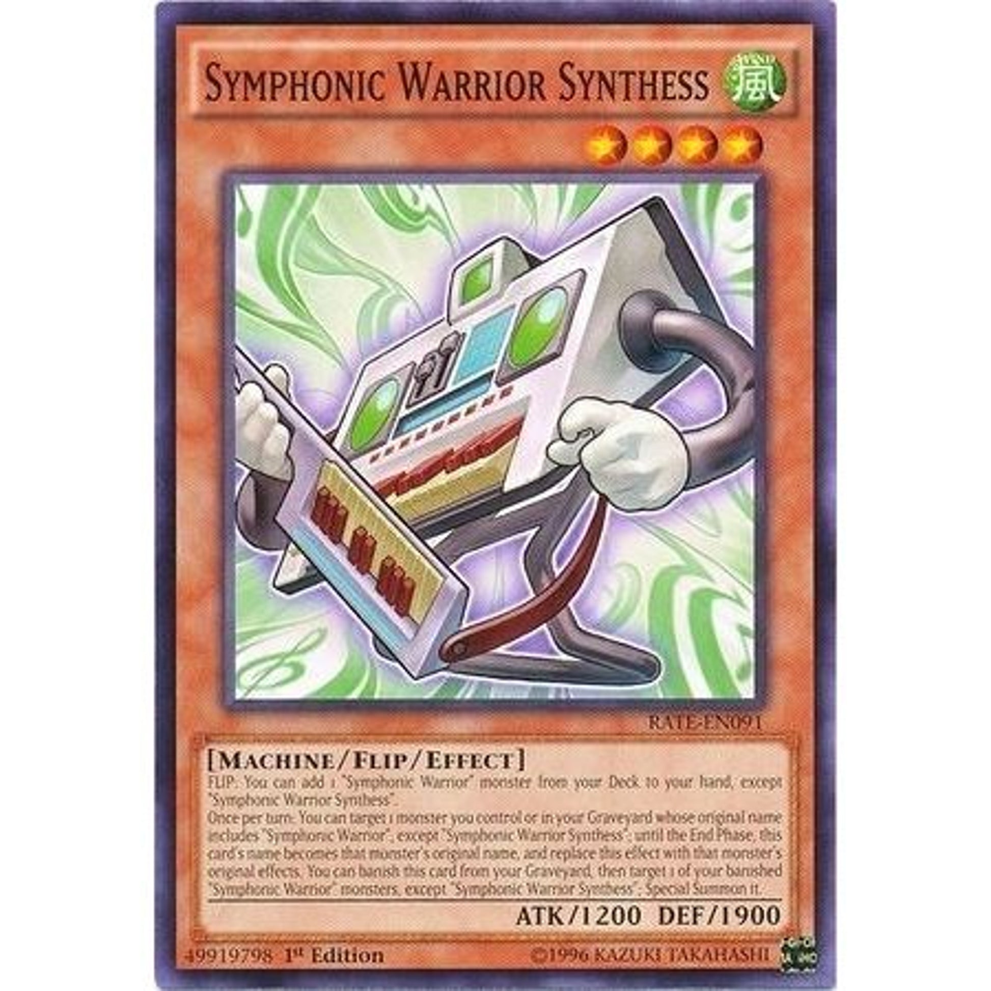 Image for Symphonic Warrior Synthess (RATE-EN091) (RATE) - YuGiOh