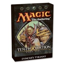 Image for 10th Edition Theme Deck - Evincar's Tyranny - Magic: The Gathering
