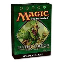 Image for 10th Edition Theme Deck - Molimo's Might - Magic: The Gathering