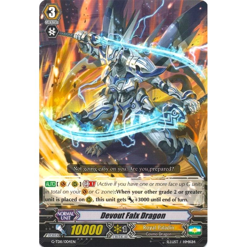 Image for Devout Falx Dragon (G-TD11/004EN) (G-TD11) - Cardfight Vanguard