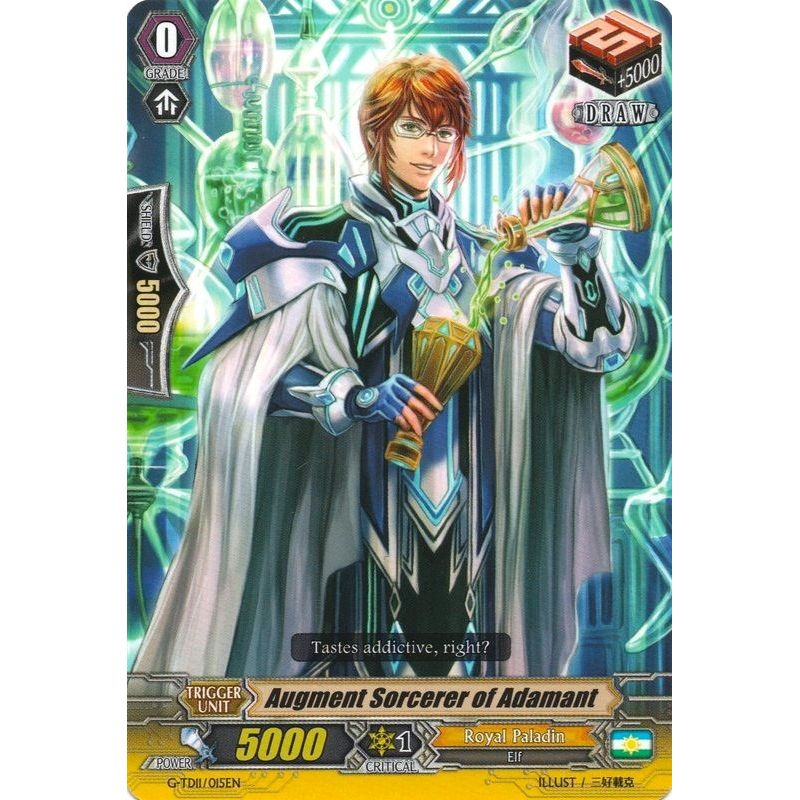 Image for Augment Sorcerer of Adamant (G-TD11/015EN) (G-TD11) - Cardfight Vanguard