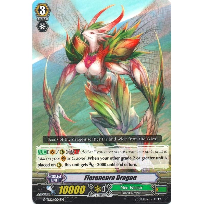 Image for Floraneura Dragon (G-TD12/004EN) (G-TD12) - Cardfight Vanguard