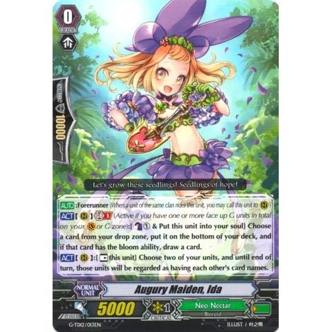 Image for Augury Maiden, Ida (G-TD12/013EN) (G-TD12) - Cardfight Vanguard