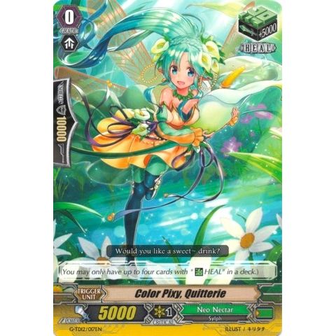Image for Color Pixy, Quitterie (G-TD12/017EN) (G-TD12) - Cardfight Vanguard