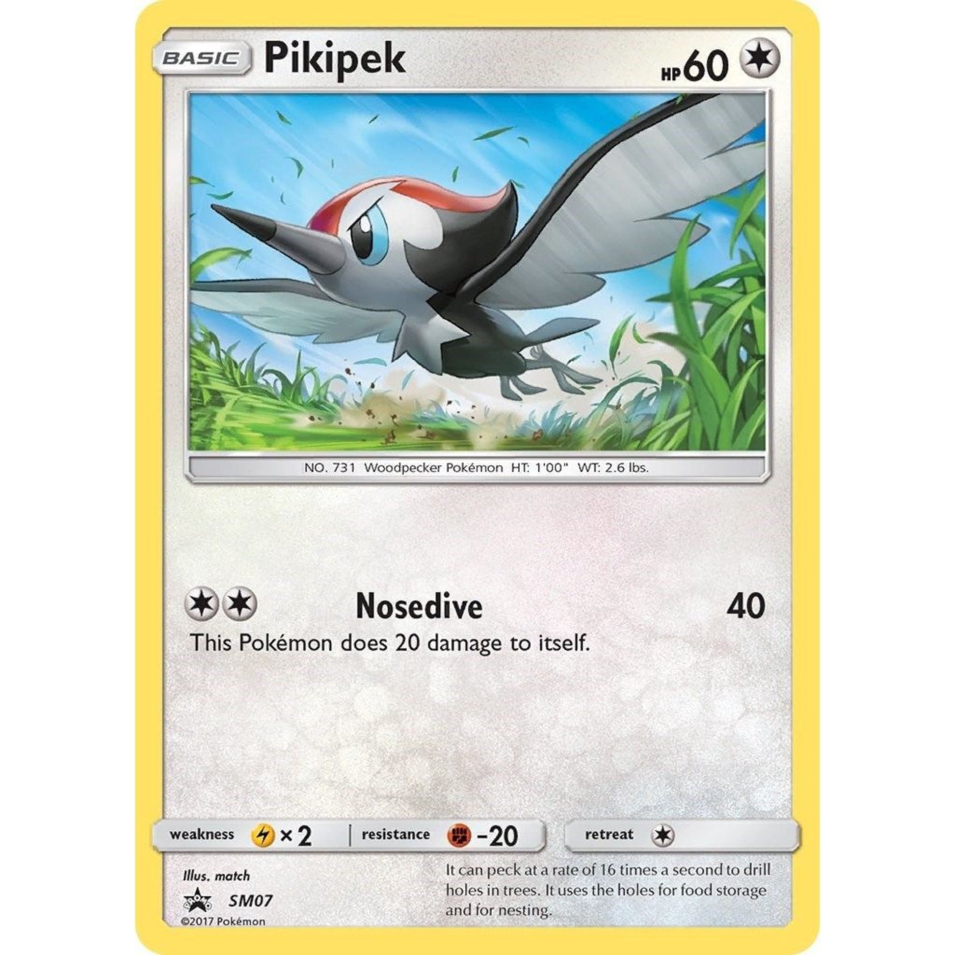 Image for Pikipek - SM07 (SM07) (SMP) - Pokemon