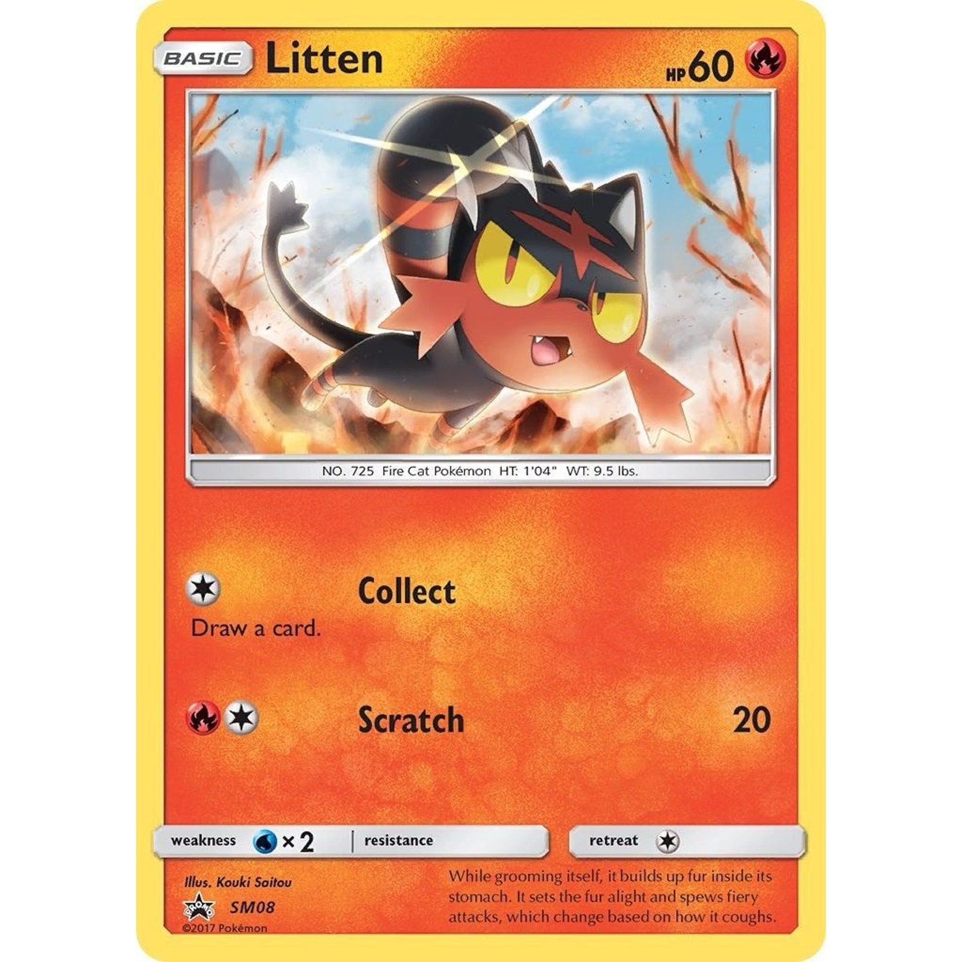 Image for Litten - SM08 (SM08) (SMP) - Pokemon