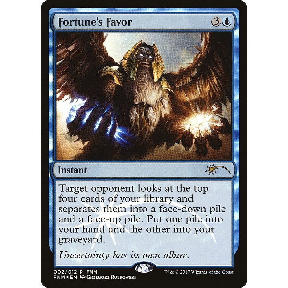 Image for Fortune's Favor (2) (FNM) - Magic: The Gathering