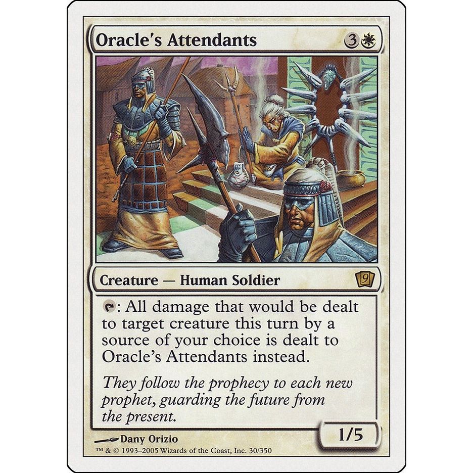 Image for Oracle's Attendants (30) (9ED) - Magic: The Gathering